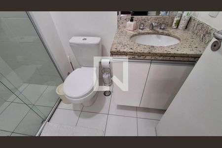 Banheiro Suíte  de apartamento à venda com 1 quarto, 42m² em Jardim Olavo Bilac, São Bernardo do Campo