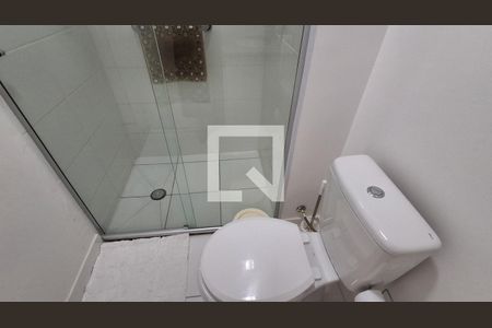 Banheiro Suíte  de apartamento à venda com 1 quarto, 42m² em Jardim Olavo Bilac, São Bernardo do Campo