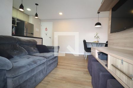 Sala de apartamento à venda com 3 quartos, 75m² em Parque das Nações, Santo André