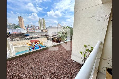 Varanda da Sala de apartamento para alugar com 2 quartos, 58m² em Vila das Palmeiras, Guarulhos