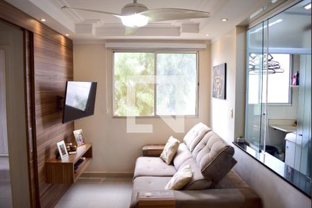 Sala de apartamento para alugar com 2 quartos, 46m² em City Ribeirão, Ribeirão Preto