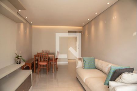 Sala de apartamento para alugar com 3 quartos, 74m² em Chácara Inglesa, São Paulo