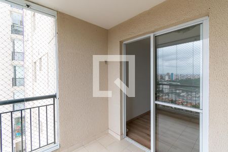 Varanda da Sala de apartamento para alugar com 2 quartos, 63m² em Vila Graciosa, São Paulo