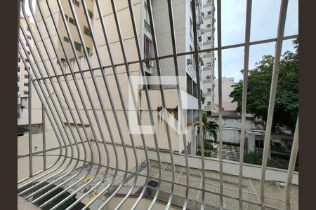 Vista da Sala de apartamento para alugar com 3 quartos, 110m² em Tijuca, Rio de Janeiro