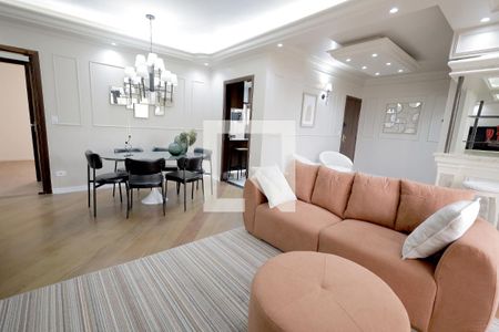 Sala de apartamento à venda com 3 quartos, 126m² em Vila Marina, Santo André