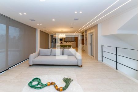 Sala de casa à venda com 4 quartos, 680m² em Estoril, Belo Horizonte
