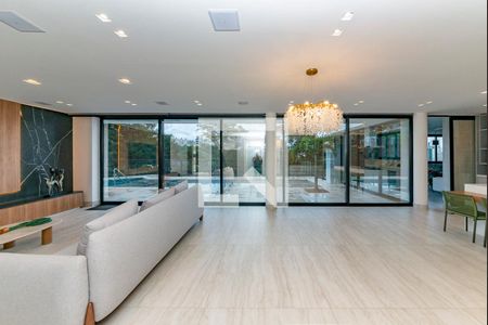 Sala de casa à venda com 4 quartos, 680m² em Estoril, Belo Horizonte