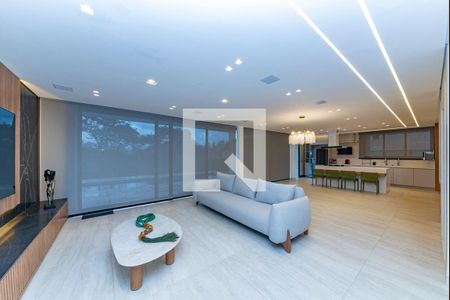Sala de casa à venda com 4 quartos, 680m² em Estoril, Belo Horizonte