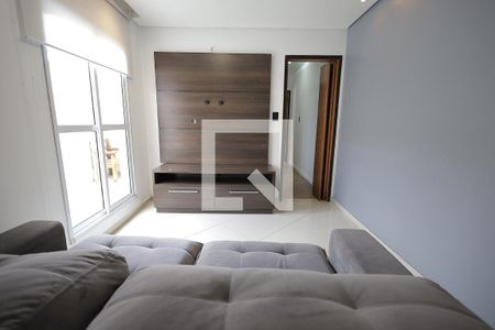 Sala de apartamento para alugar com 2 quartos, 92m² em Vila Alzira, Santo André