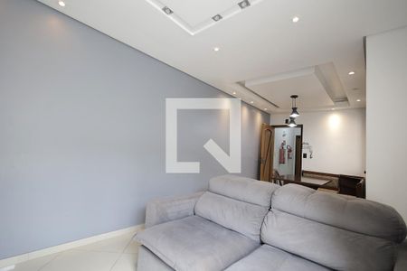 Sala de apartamento para alugar com 2 quartos, 92m² em Vila Alzira, Santo André