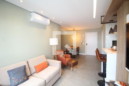 Sala de apartamento à venda com 1 quarto, 48m² em Bela Vista, Porto Alegre