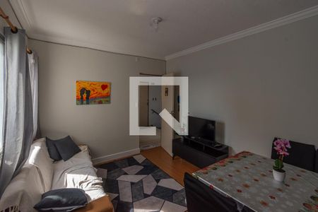 Sala de Estar/Jantar de apartamento para alugar com 2 quartos, 55m² em Jardim Nova Hortolandia, Hortolândia