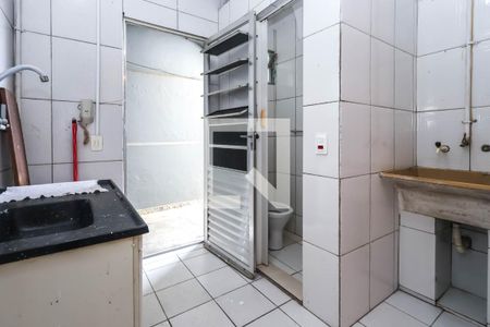 Cozinha e Banheiro de kitnet/studio para alugar com 1 quarto, 25m² em Sacomã, São Paulo