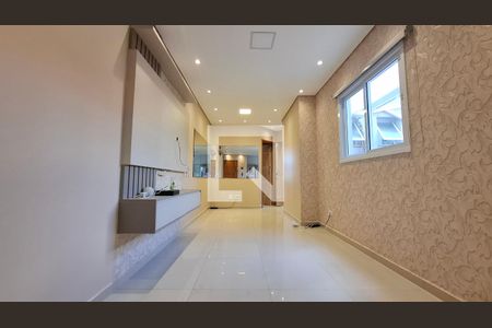 Sala de apartamento para alugar com 2 quartos, 51m² em Santa Maria, Santo André