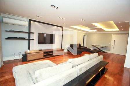 Sala de apartamento para alugar com 4 quartos, 266m² em Jardim, Santo André