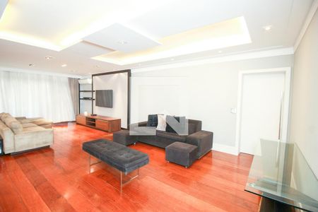 Sala Estar de apartamento para alugar com 4 quartos, 266m² em Jardim, Santo André