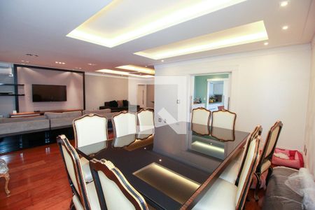 Sala de Jantar de apartamento para alugar com 4 quartos, 266m² em Jardim, Santo André