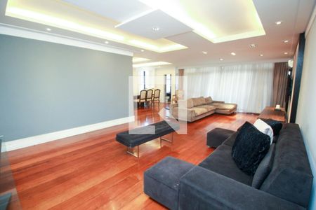 Sala Estar de apartamento para alugar com 4 quartos, 266m² em Jardim, Santo André