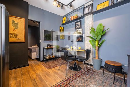 Sala/Cozinha de apartamento para alugar com 1 quarto, 30m² em Jardim Paulista, São Paulo