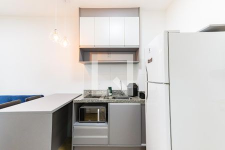 Cozinha de kitnet/studio para alugar com 1 quarto, 30m² em Butantã, São Paulo