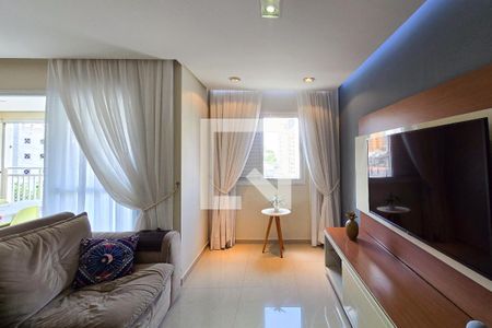 Sala de TV de apartamento à venda com 2 quartos, 84m² em Centro, São Bernardo do Campo