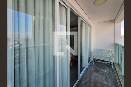 Varanda da Sala de apartamento para alugar com 3 quartos, 180m² em Campestre, Santo André