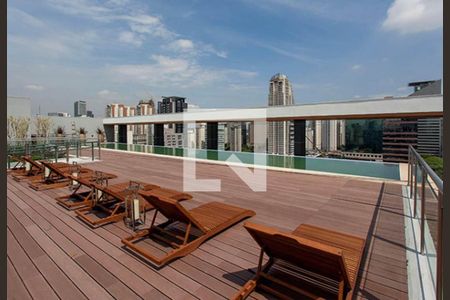 Área externa de apartamento para alugar com 1 quarto, 63m² em Vila Olímpia, São Paulo