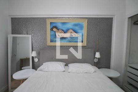 Suíte de apartamento para alugar com 3 quartos, 117m² em Sítio Paecara (vicente de Carvalho), Guarujá