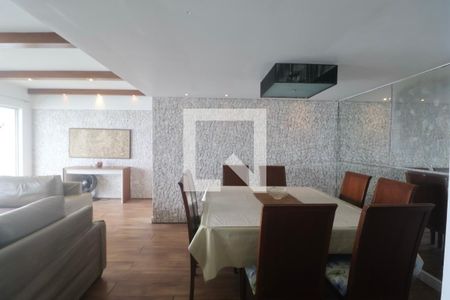 Sala de apartamento para alugar com 3 quartos, 117m² em Sítio Paecara (vicente de Carvalho), Guarujá