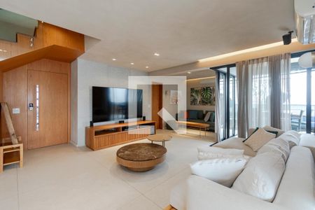 Sala de apartamento à venda com 3 quartos, 246m² em Cidade Monções, São Paulo