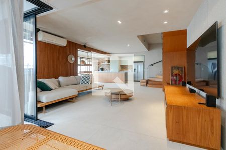 Sala de apartamento à venda com 3 quartos, 246m² em Cidade Monções, São Paulo