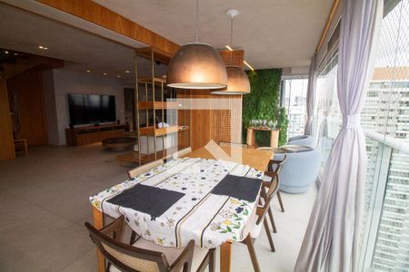 Sala de Jantar de apartamento à venda com 3 quartos, 246m² em Cidade Monções, São Paulo