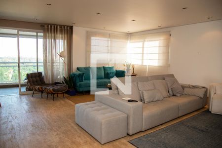 Sala de apartamento à venda com 3 quartos, 240m² em Brooklin, São Paulo