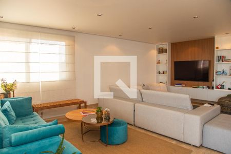 Sala de apartamento à venda com 3 quartos, 240m² em Brooklin, São Paulo