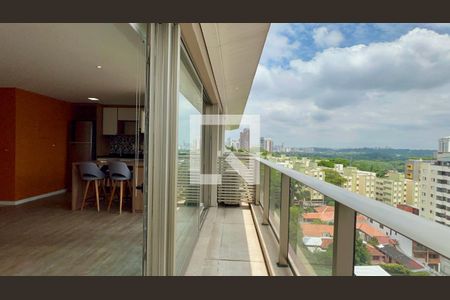 Varanda de apartamento para alugar com 1 quarto, 55m² em Vila Madalena, São Paulo