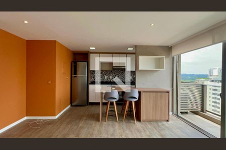 Sala de apartamento para alugar com 1 quarto, 55m² em Vila Madalena, São Paulo