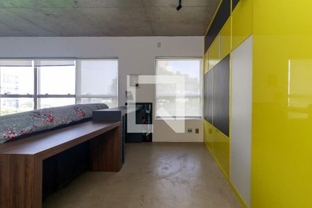 Sala de apartamento à venda com 1 quarto, 74m² em Santo Amaro, São Paulo