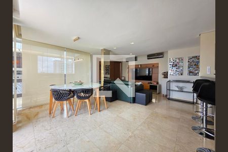 Sala  de apartamento à venda com 4 quartos, 190m² em Santo Antônio, Belo Horizonte