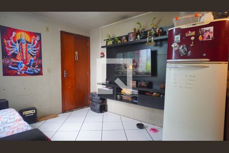 Sala  de apartamento à venda com 2 quartos, 40m² em Vila Nova, Porto Alegre