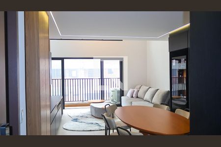 Sala de apartamento para alugar com 1 quarto, 70m² em Setor Bueno, Goiânia