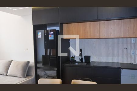 Cozinha de apartamento para alugar com 1 quarto, 70m² em Setor Bueno, Goiânia