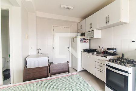 Sala/Cozinha de apartamento para alugar com 2 quartos, 36m² em Vila Carmosina, São Paulo