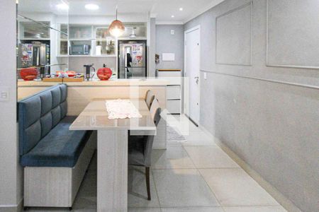 Sala de jantar de apartamento à venda com 2 quartos, 58m² em Vila Ema, São Paulo