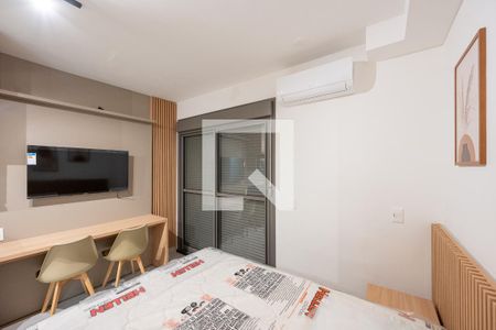 Sala/Quarto de kitnet/studio para alugar com 1 quarto, 27m² em Vila Clementino, São Paulo