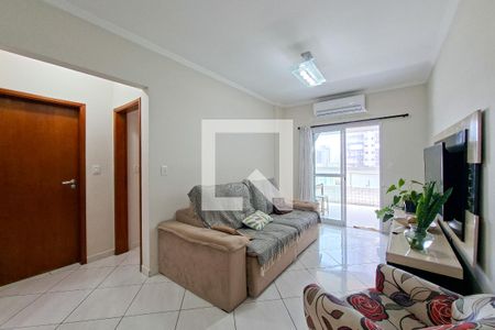 Sala de apartamento para alugar com 2 quartos, 98m² em Cidade Ocian, Praia Grande