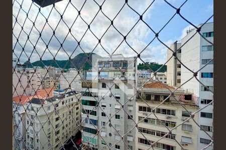 Sala/quarto - vista de apartamento para alugar com 1 quarto, 50m² em Copacabana, Rio de Janeiro