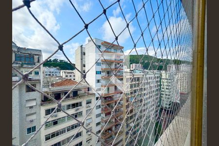 Sala/quarto - vista de apartamento para alugar com 1 quarto, 50m² em Copacabana, Rio de Janeiro