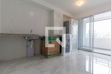 Sala e Cozinha de apartamento para alugar com 2 quartos, 42m² em Vila Centenario, São Paulo