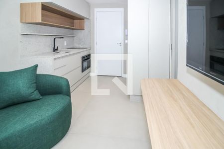 Sala de apartamento para alugar com 1 quarto, 28m² em Perdizes, São Paulo