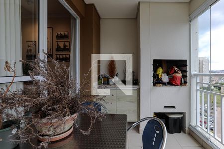 Sacada de apartamento para alugar com 3 quartos, 89m² em Cezar de Souza, Mogi das Cruzes